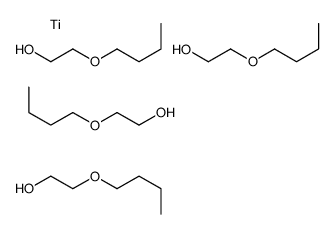 tetrakis(2-butoxyethanolato-O,O')titanium结构式