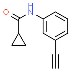 n-(3-Ethynylphenyl)cyclopropanecarboxamide Structure