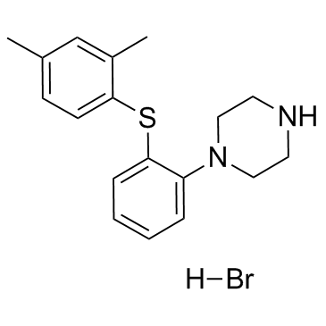 Vortioxetine (Lu AA21004) HBr structure