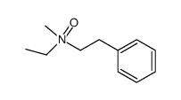 ethyl-methyl-phenethyl-amine oxide结构式