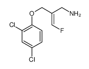 (Z)-2-[(2,4-dichlorophenoxy)methyl]-3-fluoroprop-2-en-1-amine Structure