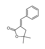 (E)-3-benzylidene-5,5-dimethyl-γ-butyrolactone Structure