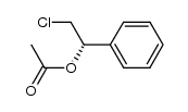 (S)-1-acetoxy-1-phenyl-2-chloroethane结构式