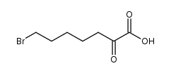 7-bromo-2-oxoheptanoic acid结构式