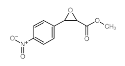 methyl 3-(4-nitrophenyl)-2-oxiranecarboxylate结构式