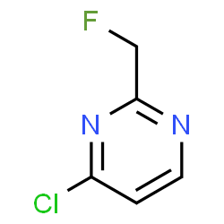 4-CHLORO-2-FLUOROMETHYL-PYRIMIDINE Structure