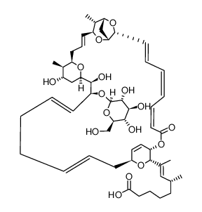 21-O-β-D-Glucopyranosylsorangicin A Structure