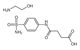 2-hydroxyethylazanium,4-oxo-4-(4-sulfamoylanilino)butanoate结构式