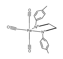 Re(CO)3(p-Tol-DAB) Structure