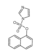 naphthalen-1-yl 1H-imidazole-1-sulfonate Structure