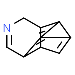 4,6,7-Metheno-1H-cyclopenta[c]pyridine(9CI)结构式