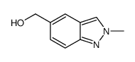 (2-methylindazol-5-yl)methanol structure