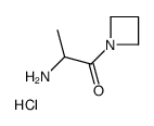 2-amino-1-(azetidin-1-yl)propan-1-one,hydrochloride结构式