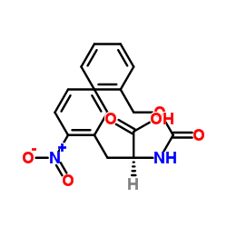 Cbz-2-Nitro-L-Phenylalanine structure