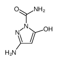 1H-Pyrazole-1-carboxamide,3-amino-5-hydroxy-(9CI) picture