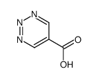 1,2,3-Triazine-5-carboxylic acid结构式