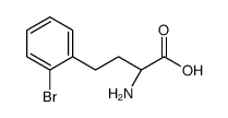 (2S)-2-amino-4-(2-bromophenyl)butanoic acid结构式