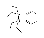 7,7,8,8-tetraethyl-7,8-disilabicyclo[4.2.0]octa-1,3,5-triene结构式