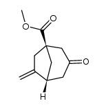 methyl 6-methylene-3-oxobicyclo[3.2.1]octane-1-carboxylate Structure