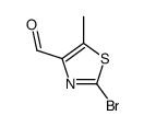 2-bromo-5-methyl-1,3-thiazole-4-carbaldehyde结构式