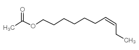 (7Z)-7-癸烯-1-醇乙酸酯结构式