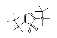 tert-butyl-[5-[tert-butyl(dimethyl)silyl]-1,1-dioxothiophen-2-yl]-dimethylsilane Structure