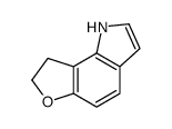 7,8-dihydro-1H-furo[2,3-g]indole Structure