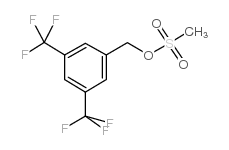 3,5-BIS(TRIFLUOROMETHYL)BENZYL METHANESULPHONATE Structure