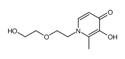 4(1H)-Pyridinone, 3-hydroxy-1-[2-(2-hydroxyethoxy)ethyl]-2-methyl- (9CI) picture