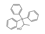 1-(Triphenylsilyl)-1-ethanol Structure