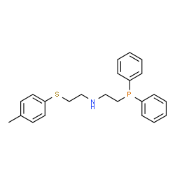 N-[2-(二苯基膦基)乙基]-2-[(4-甲基苯基)硫代]-乙胺图片