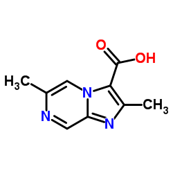 2,6-dimethylimidazo[1,2-a]pyrazine-3-carboxylic acid picture