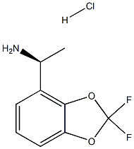 (S)-1-(2,2-Difluorobenzo[d][1,3]dioxol-4-yl)ethanamine hydrochloride picture