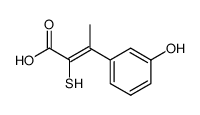 3-(2-hydroxyphenyl)buten-2-oic acid Structure