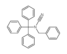 Cyanamide,benzyltrityl- (8CI) Structure