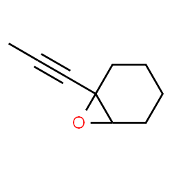 7-Oxabicyclo[4.1.0]heptane, 1-(1-propynyl)-, (1R,6R)- (9CI) structure