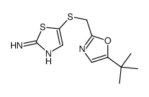 5-{[(5-叔丁基-1,3-噁唑-2-基)甲基]磺酰基}-1,3-噻唑-2-胺图片