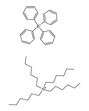 Tetra-n-hexylammonium-tetraphenylborat Structure