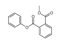 1-O-methyl 2-O-phenyl benzene-1,2-dicarboxylate结构式