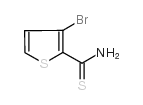 3-溴噻吩-2-硫代甲酰胺结构式