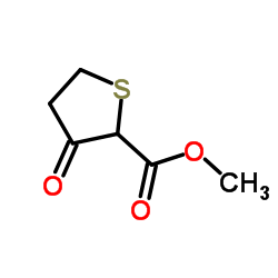 Methyl tetrahydro-3-oxo-2-thenoate Structure