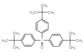 Tris(p-tert-butylphenyl)phosphine oxide structure