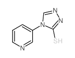 4-PYRIDIN-3-YL-4H-1,2,4-TRIAZOLE-3-THIOL Structure