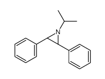 反-1-异丙基-2,3-联苯氮丙啶结构式