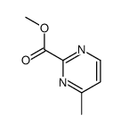 4-甲基嘧啶-2-甲酸甲酯结构式