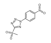 5-Methylsulfonyl-2-(4-nitrophenyl)tetrazole Structure