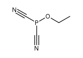 phosphorodicyanidous acid ethyl ester Structure