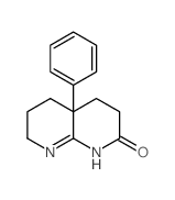 1,8-Naphthyridin-2(1H)-one,3,4,4a,5,6,7-hexahydro-4a-phenyl- Structure