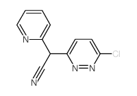 2-(6-氯-3-吡啶并嗪基)-2-(2-吡啶并基)-乙腈图片