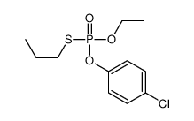 1-chloro-4-[ethoxy(propylsulfanyl)phosphoryl]oxybenzene Structure